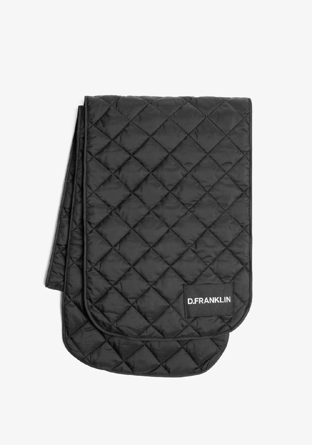 D.franklin Nordic Bomb Quilted Scarf Black Rebajas online