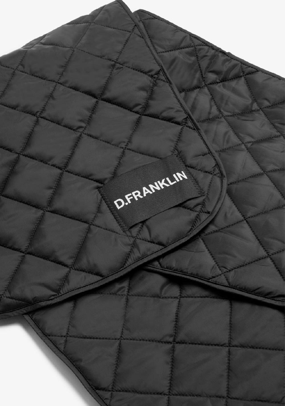 D.franklin Nordic Bomb Quilted Scarf Black Rebajas online