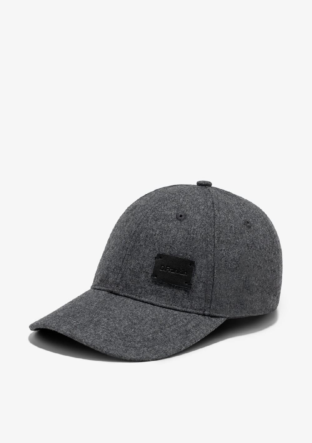 D.franklin Basic Wool Cap Dark Grey Rebajas top