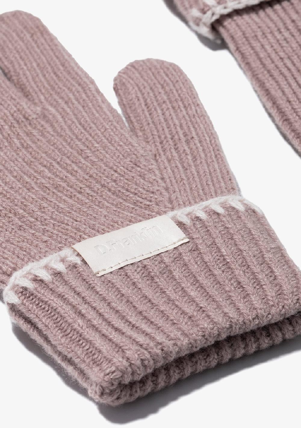 D.franklin Nordic TRK Knitted Gloves Khaki Envío gratis