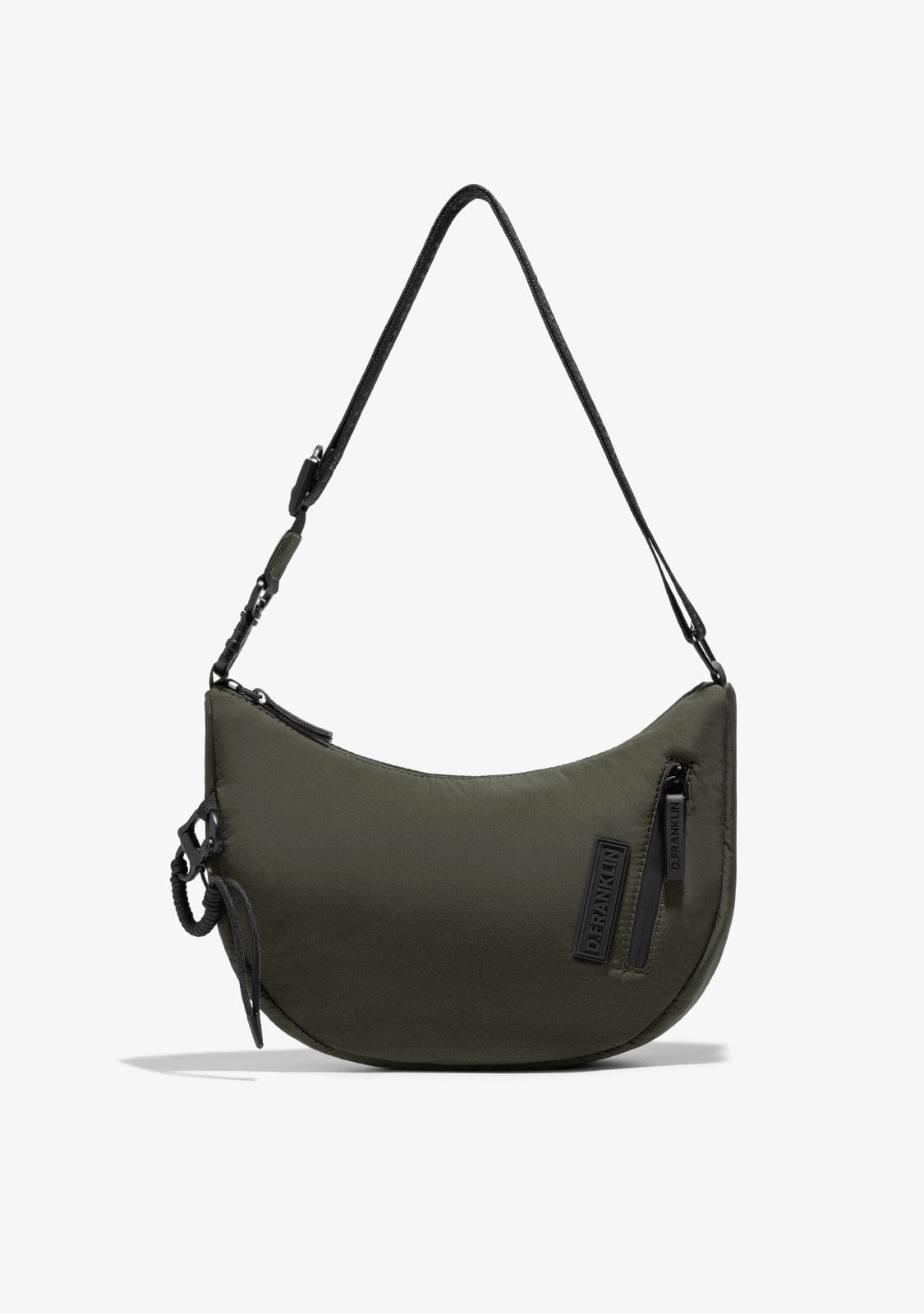 D.franklin Round Nylon Crossbody Bag Green Últimos 3 días