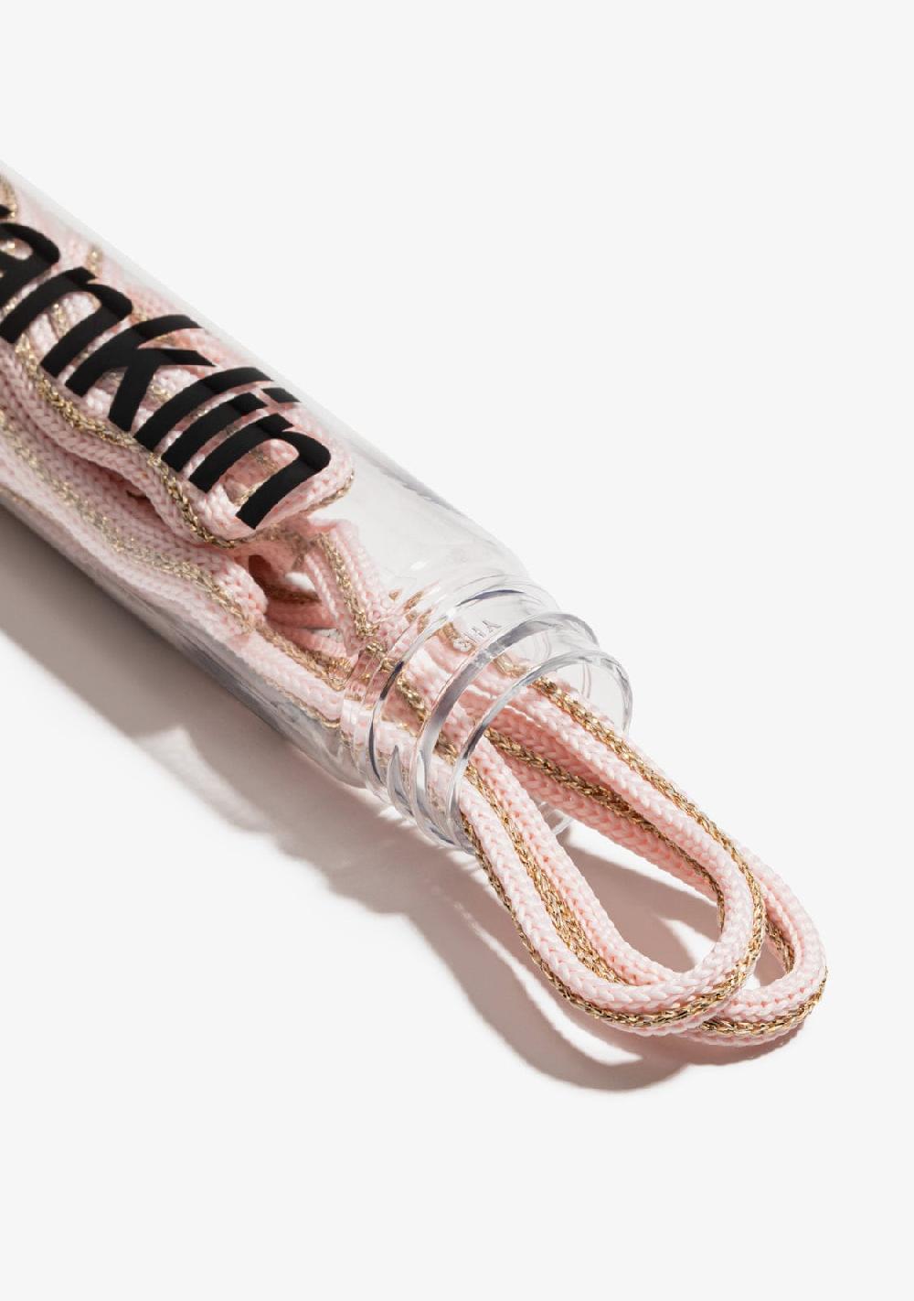 D.franklin Pink / Gold Metal Tip Shoelaces ÚLTIMAS EDICIONES