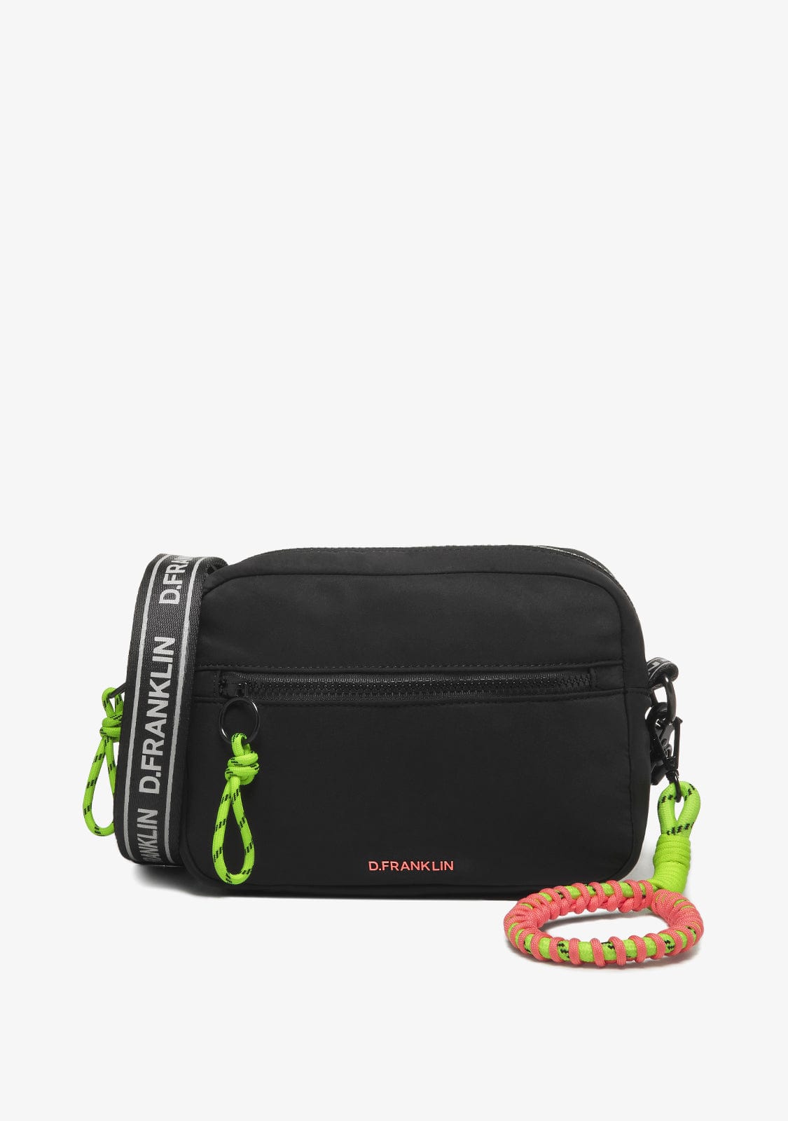 D.franklin Bomb Crossbody Bag Black Solo hoy