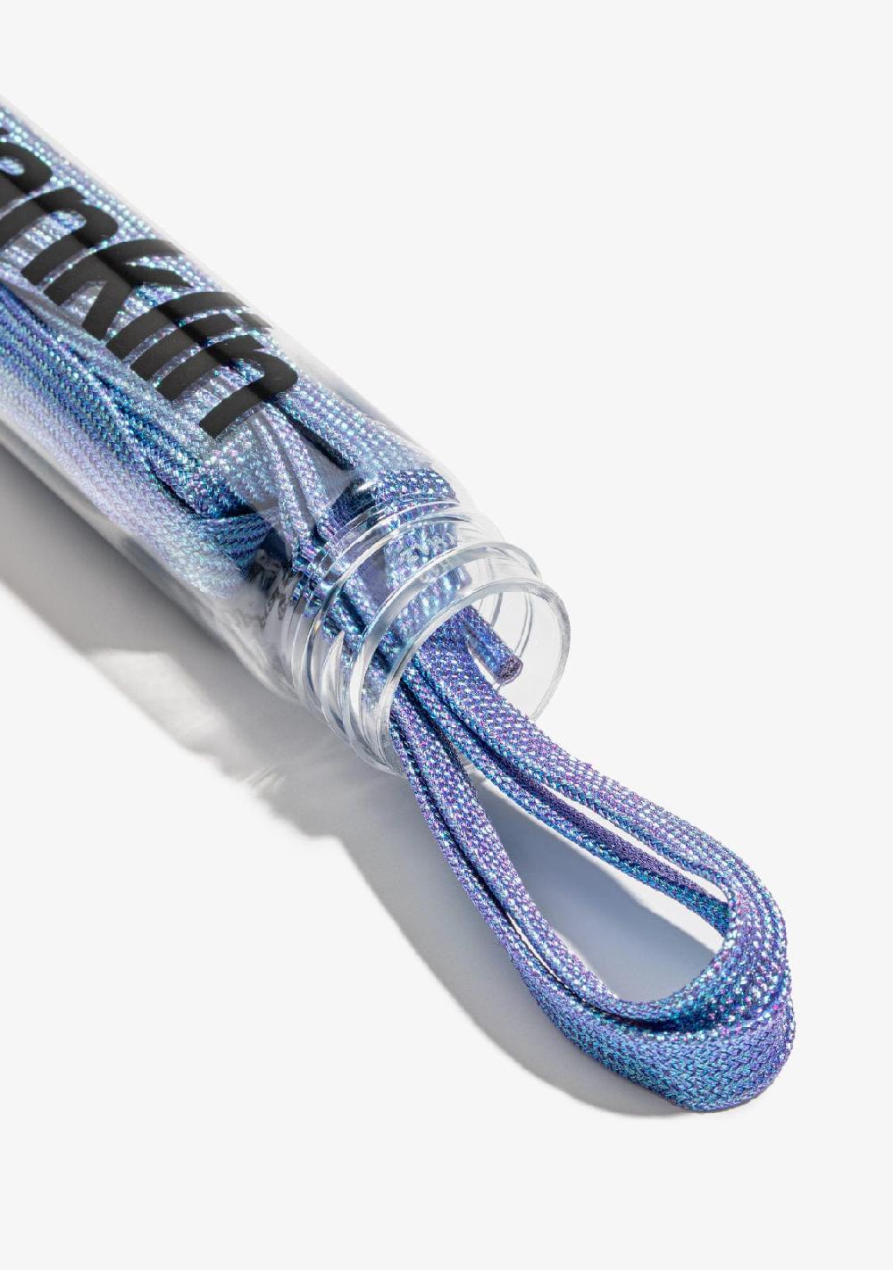 D.franklin Iridescent Blue Shine Shoelaces Oferta especial de fábrica