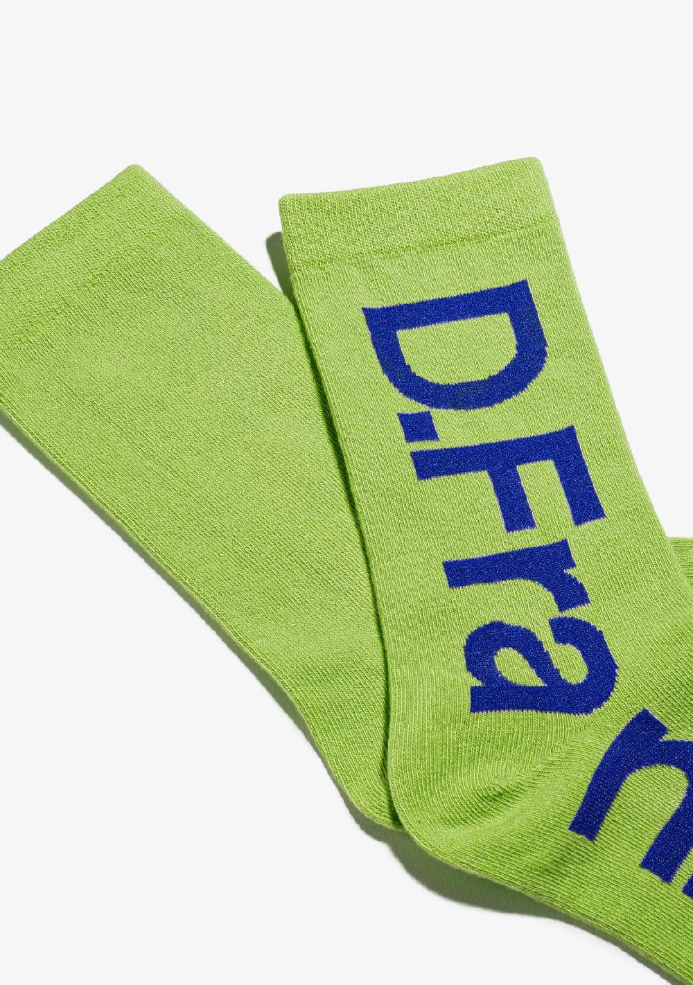 D.franklin DF Socks Lime / Blue Promoción trimestral