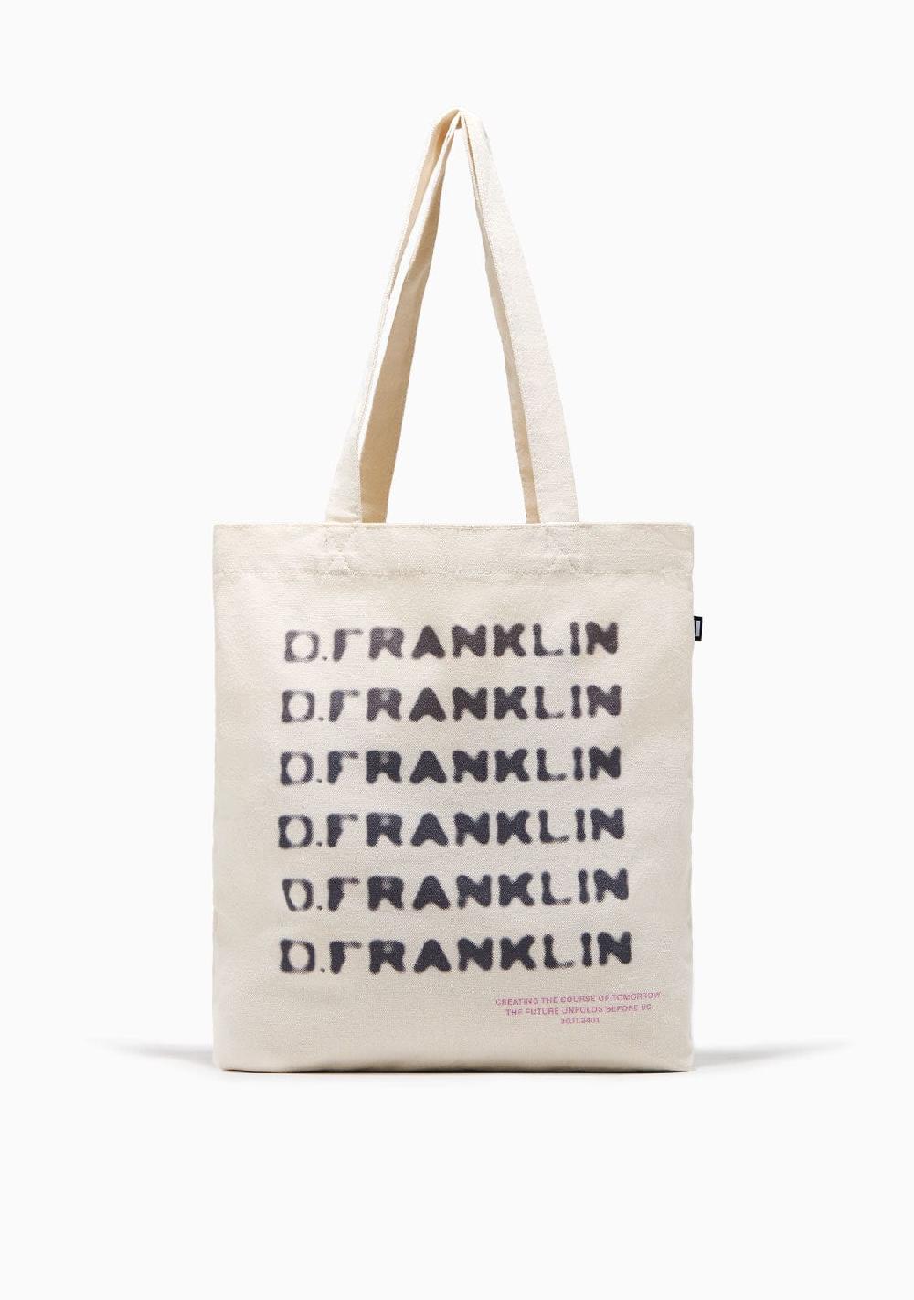 D.franklin Tomorrow Tote Bag Natural Superdescuento