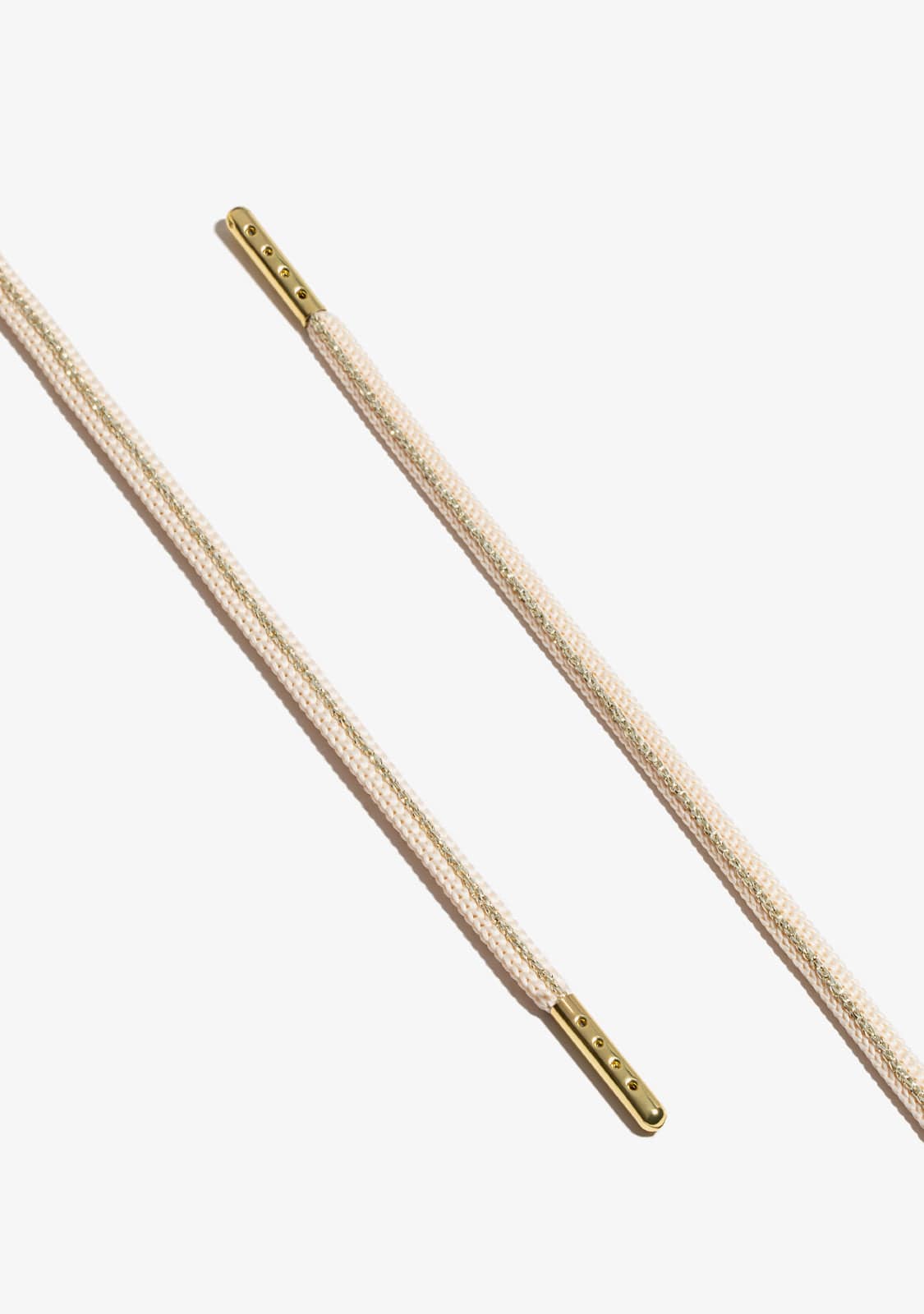 D.franklin Yellow / Gold Metal Tip Shoelaces Tienda de fábrica