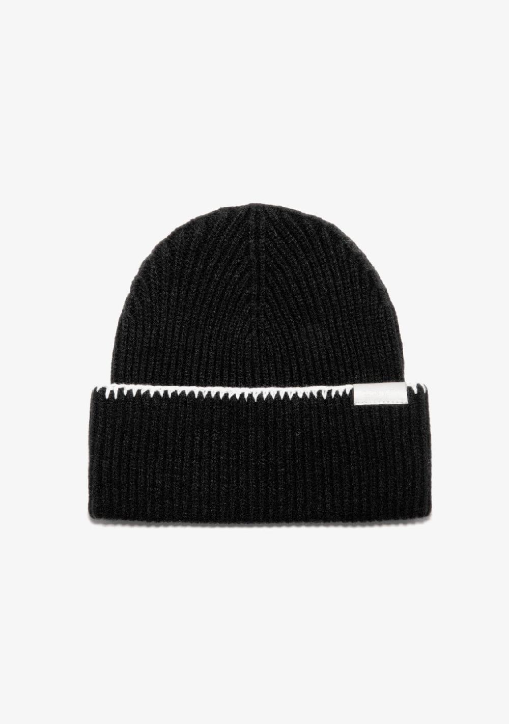 D.franklin Nordic TRK Fisherman Beanie Black Descuentos del mes