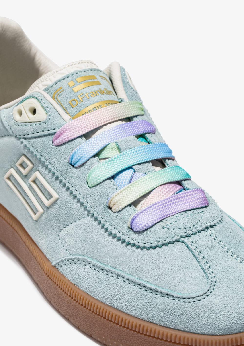 D.franklin Rainbow Grad Shoelaces Última moda