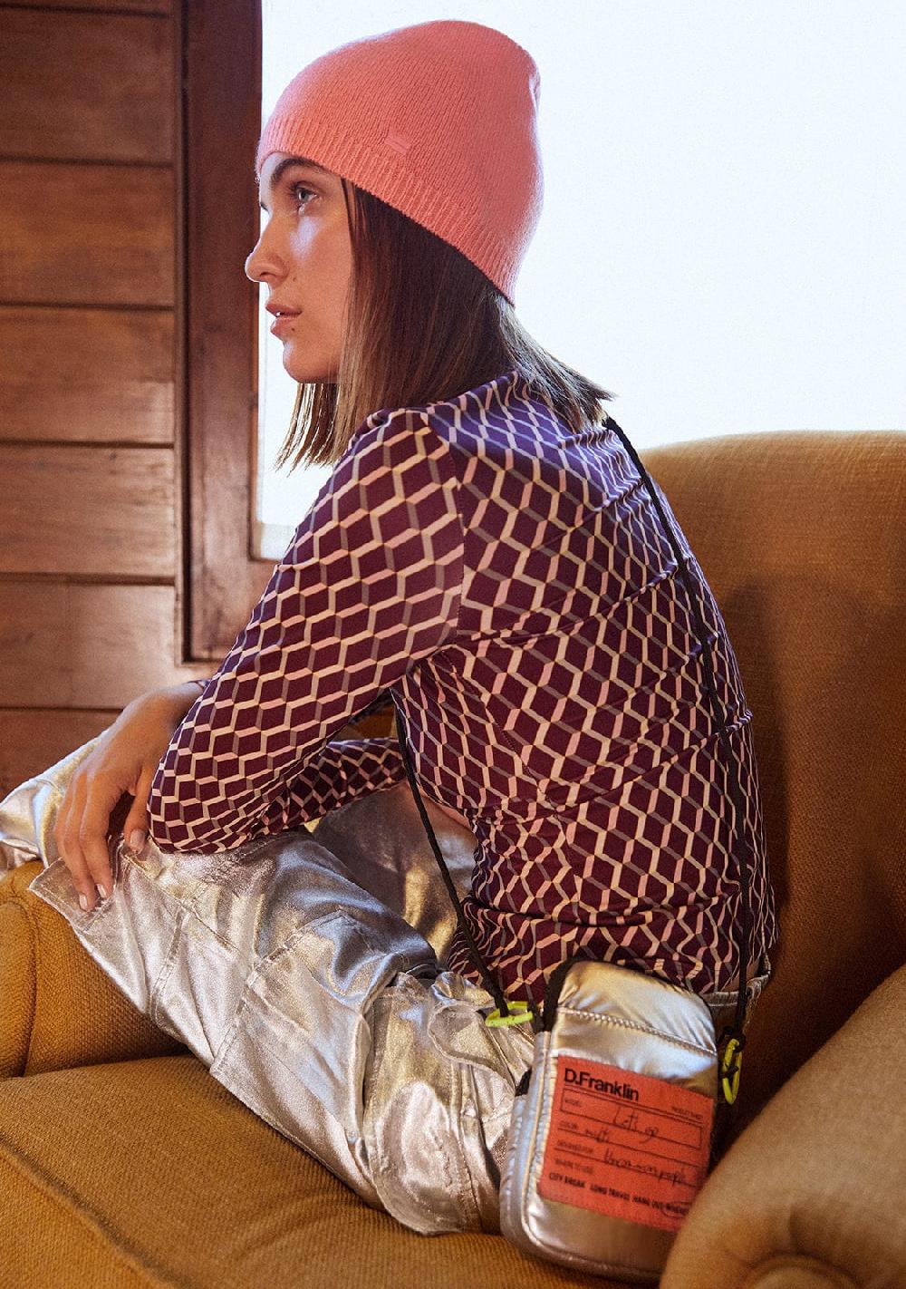 D.franklin Nordic Bomb Slouch Beanie Pink Ofertas de temporada