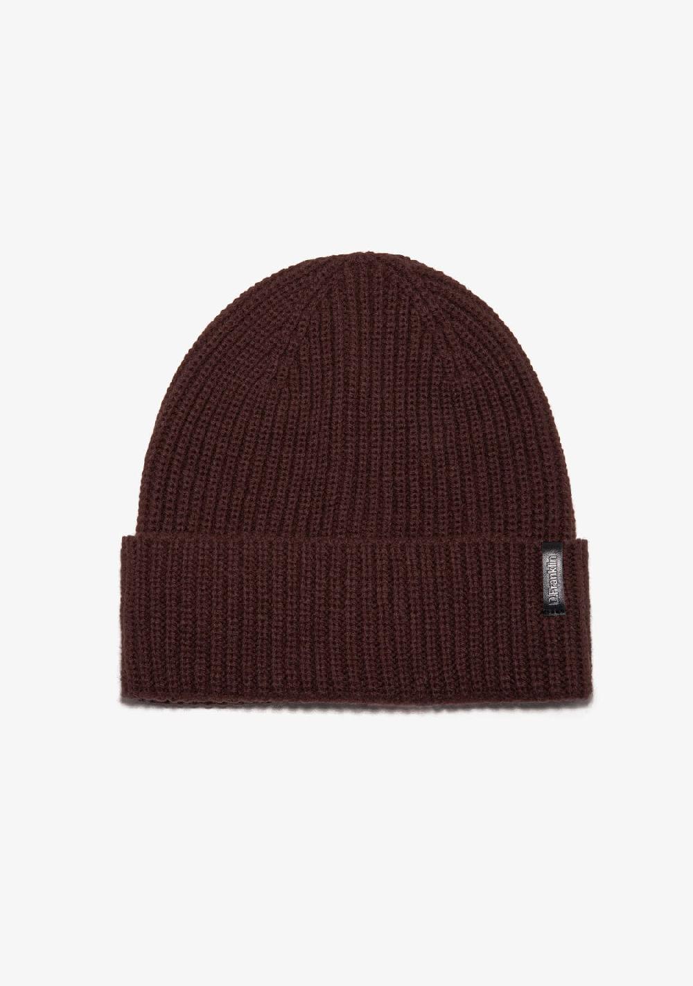D.franklin Nordic Basic Fisherman Beanie Brown Grandes ahorros