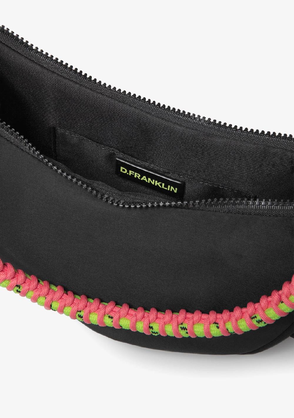 D.franklin Bomb Round Shoulder Bag Black Precio ultrabajo