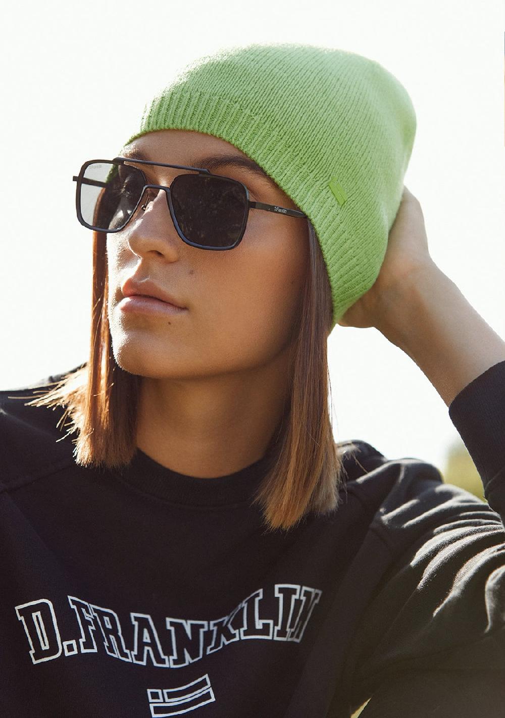 D.franklin Nordic Bomb Slouch Beanie Green Rebajas de fábrica