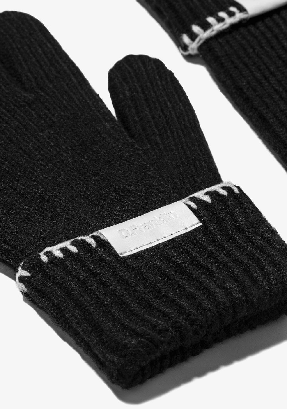 D.franklin Nordic TRK Knitted Gloves Black Ventas relámpago