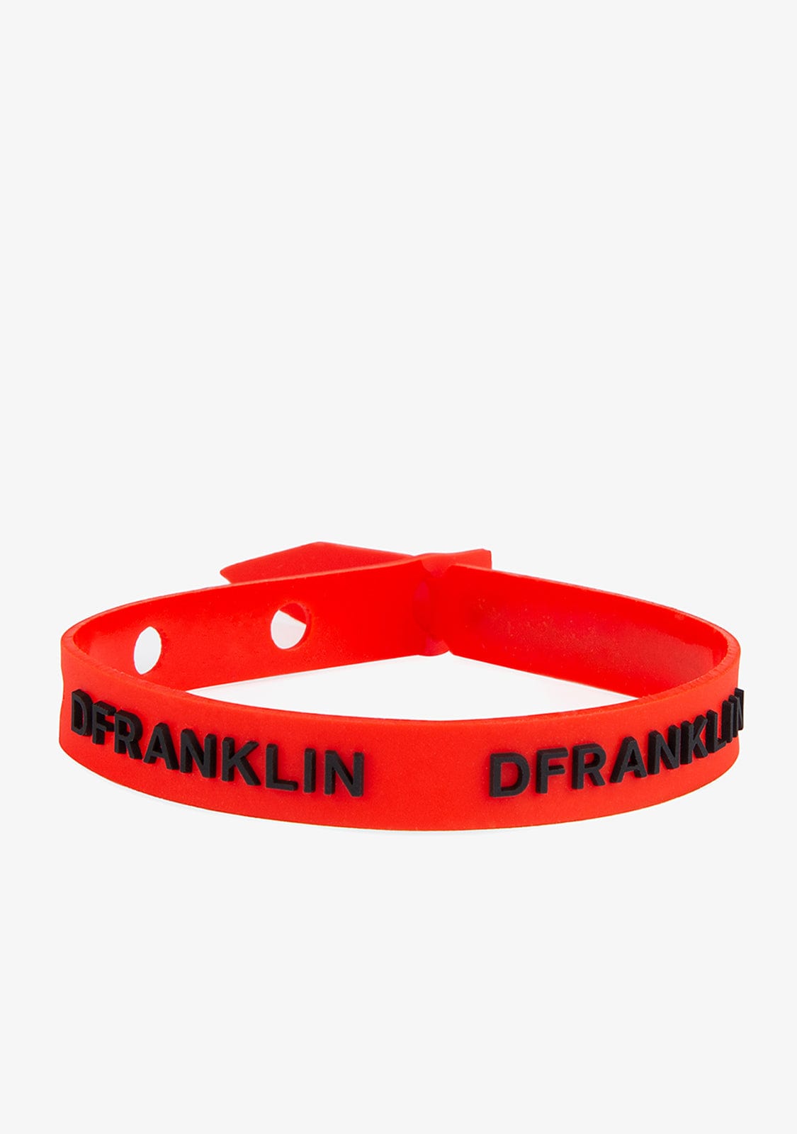 D.franklin Big DF Bracelet Red / Black ÚLTIMAS EDICIONES