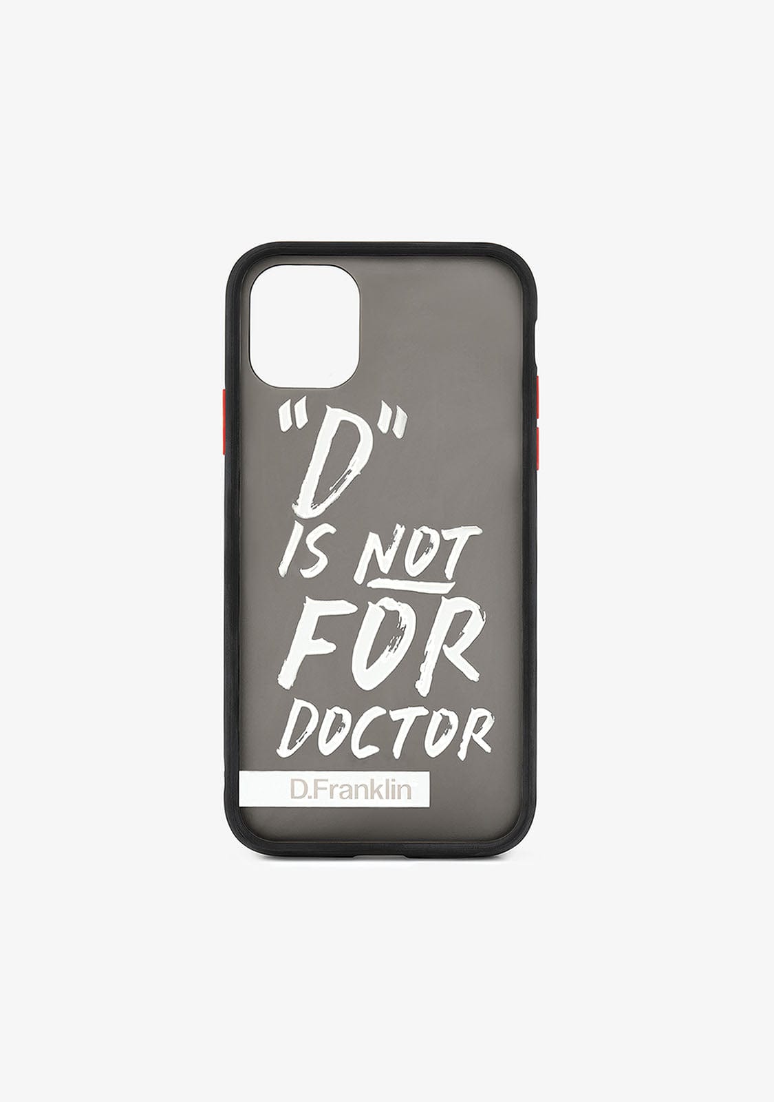 D.franklin Case "D" is Not for Black / White Grandes descuentos