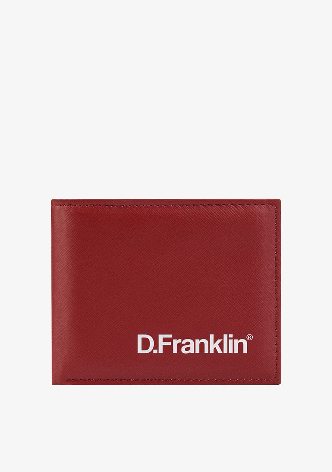 D.franklin Red Billfold Wallet Liquidación