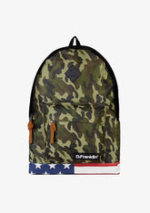 D.franklin Flag Backpack Camo