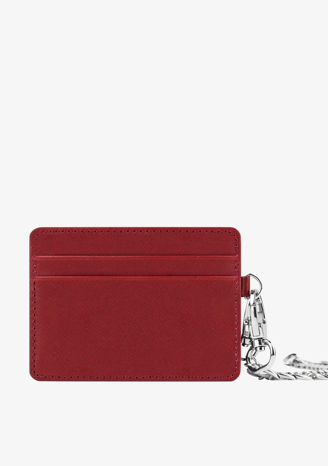 D.franklin Red Chain Cardholder Devoluciones gratuitas