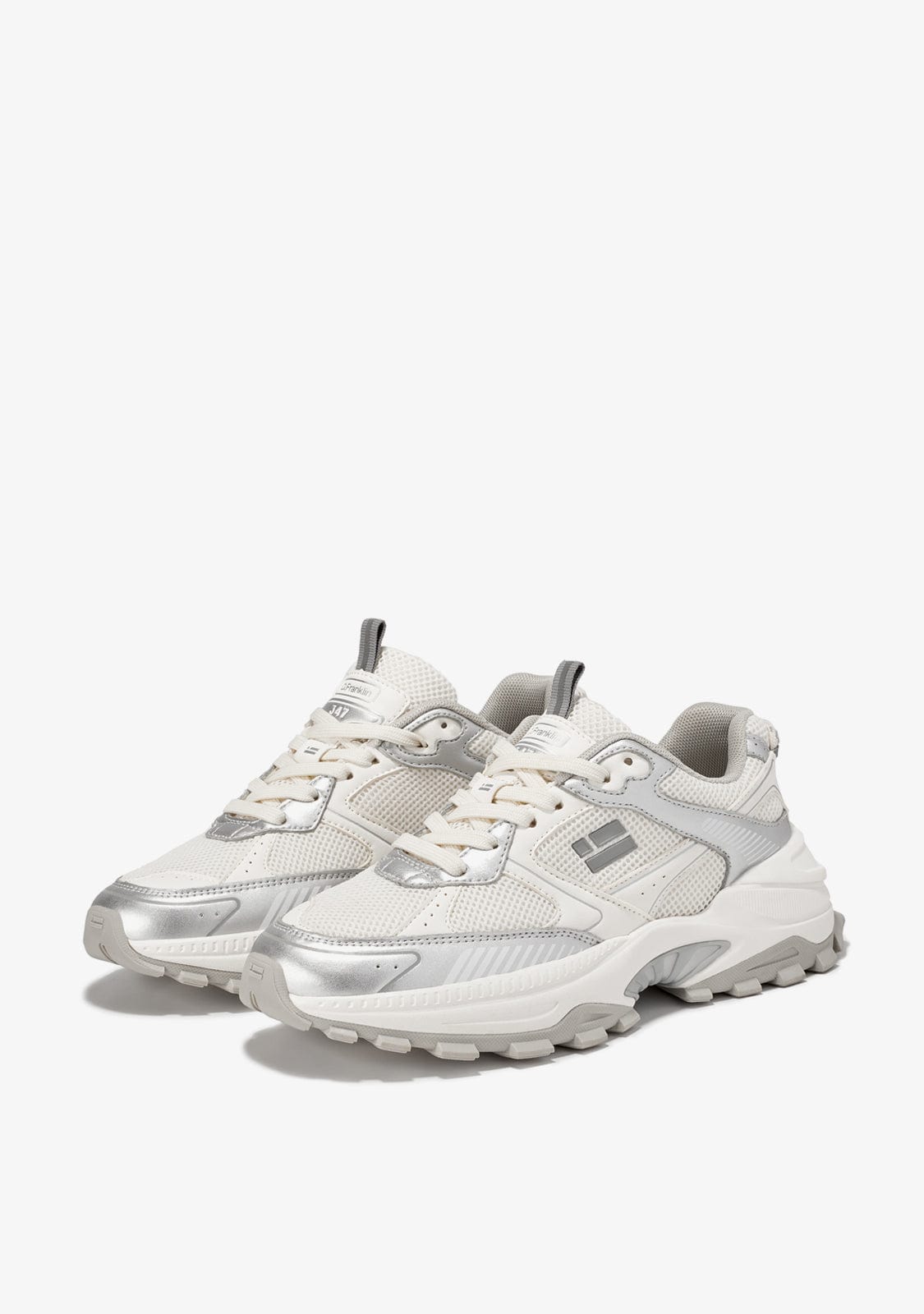 D.franklin 347 Track Flag Silver Outlet online