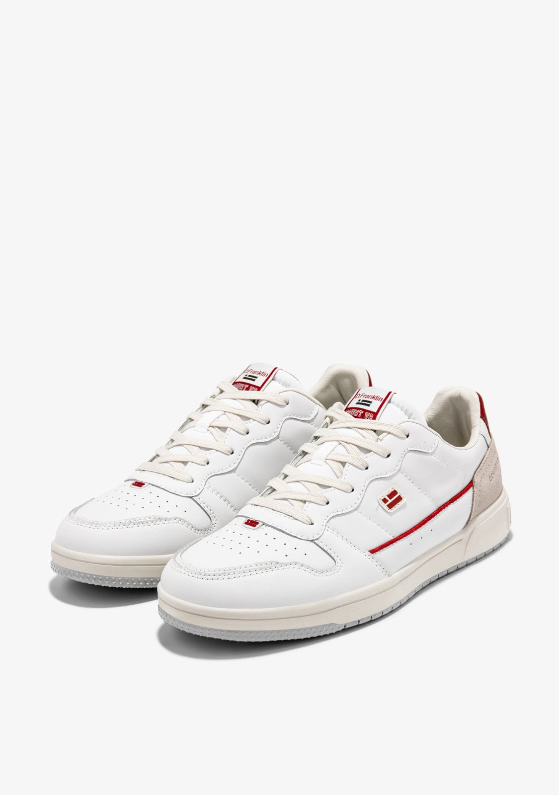 D.franklin Court V2 Flag Basic White / Red Los más vendidos