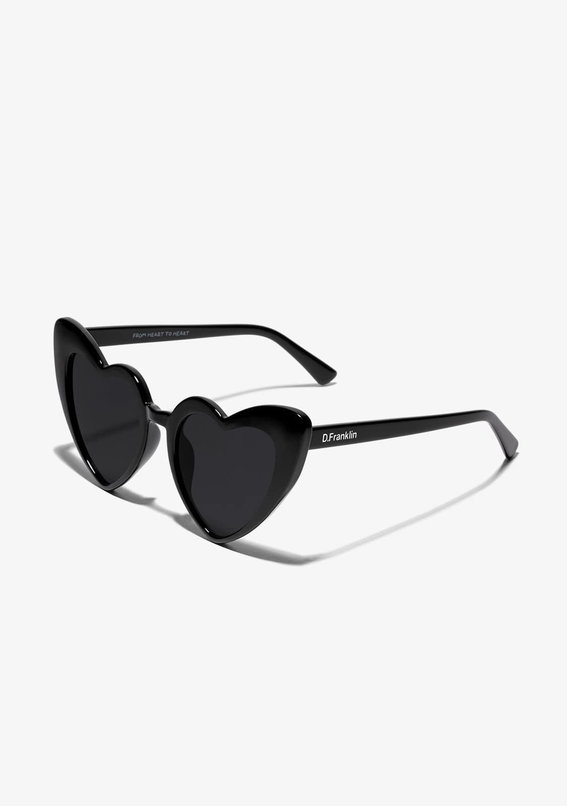 D.franklin Love Heart Black / Black Devoluciones gratuitas