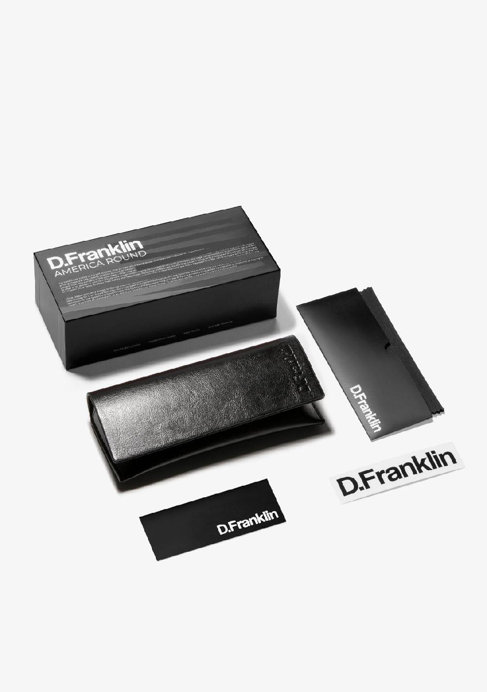 D.franklin America Round Black / Black Ventas relámpago