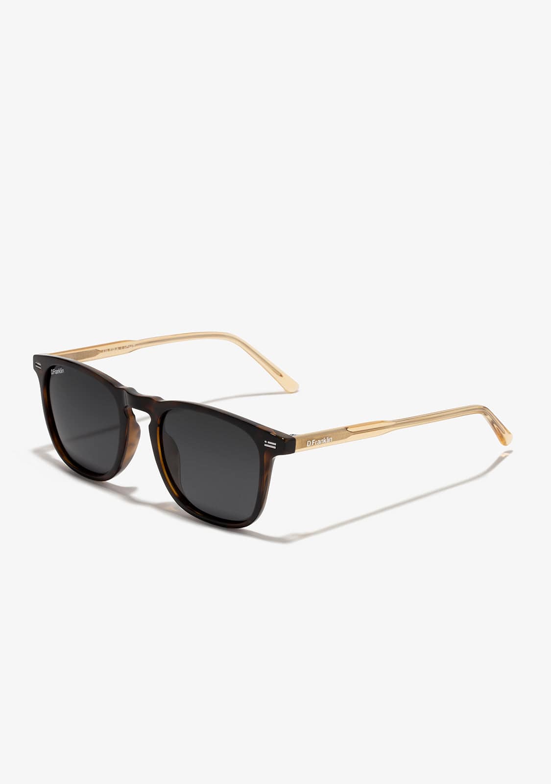 D.franklin Ultra Light SQ Med Tortoise / Smoke Mejor oferta