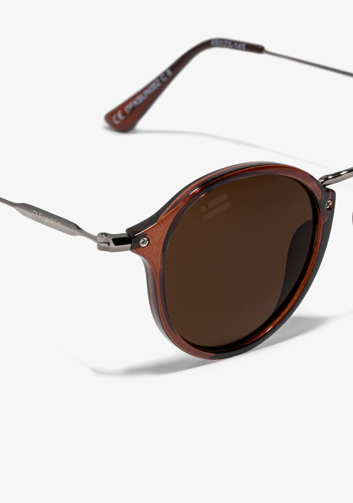 D.franklin Roller TR90 Trans / Brown Oferta especial