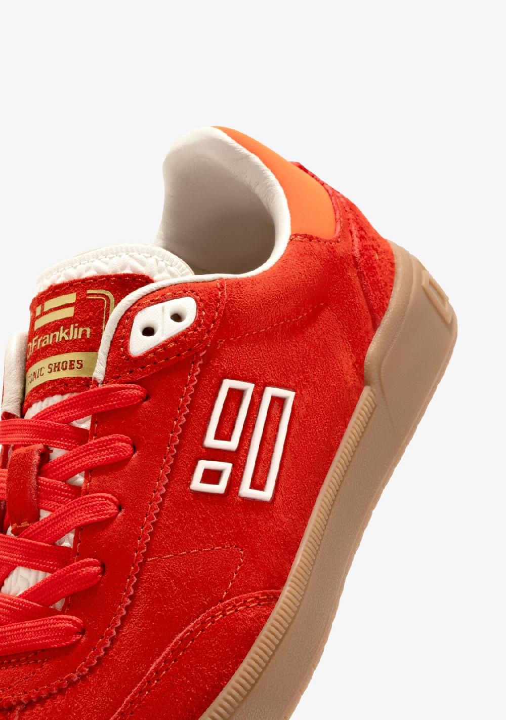 D.franklin Rebel Basic Flag Red Última moda