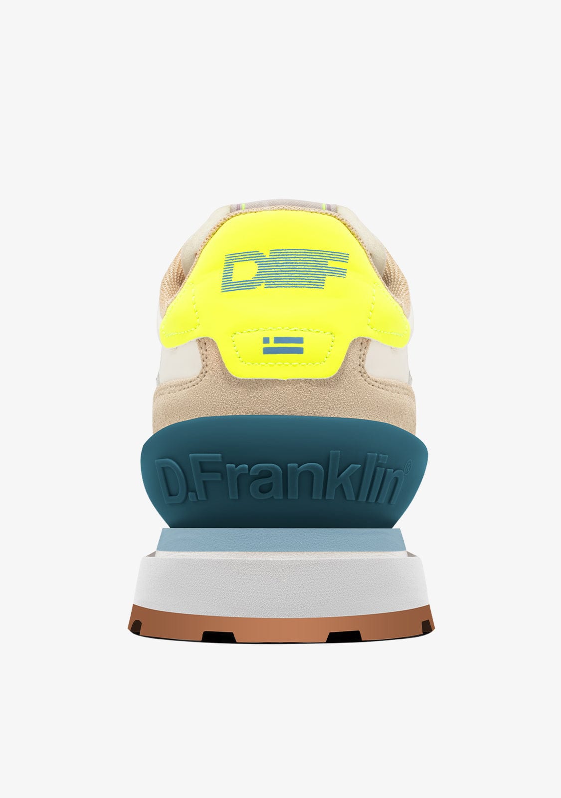 D.franklin Vibla Zig Patch Beige Descuento por venta flash