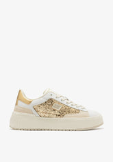 D.franklin Court Basic Glitter Gold
