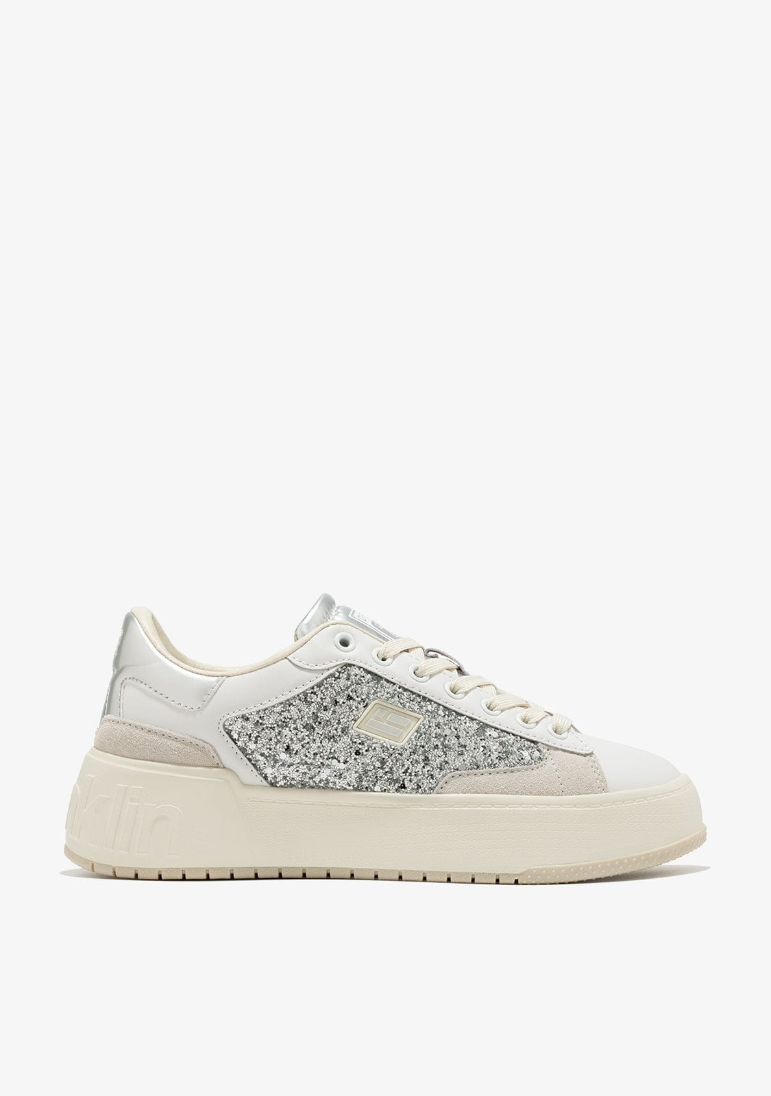 D.franklin Court Basic Glitter Silver Venta caliente