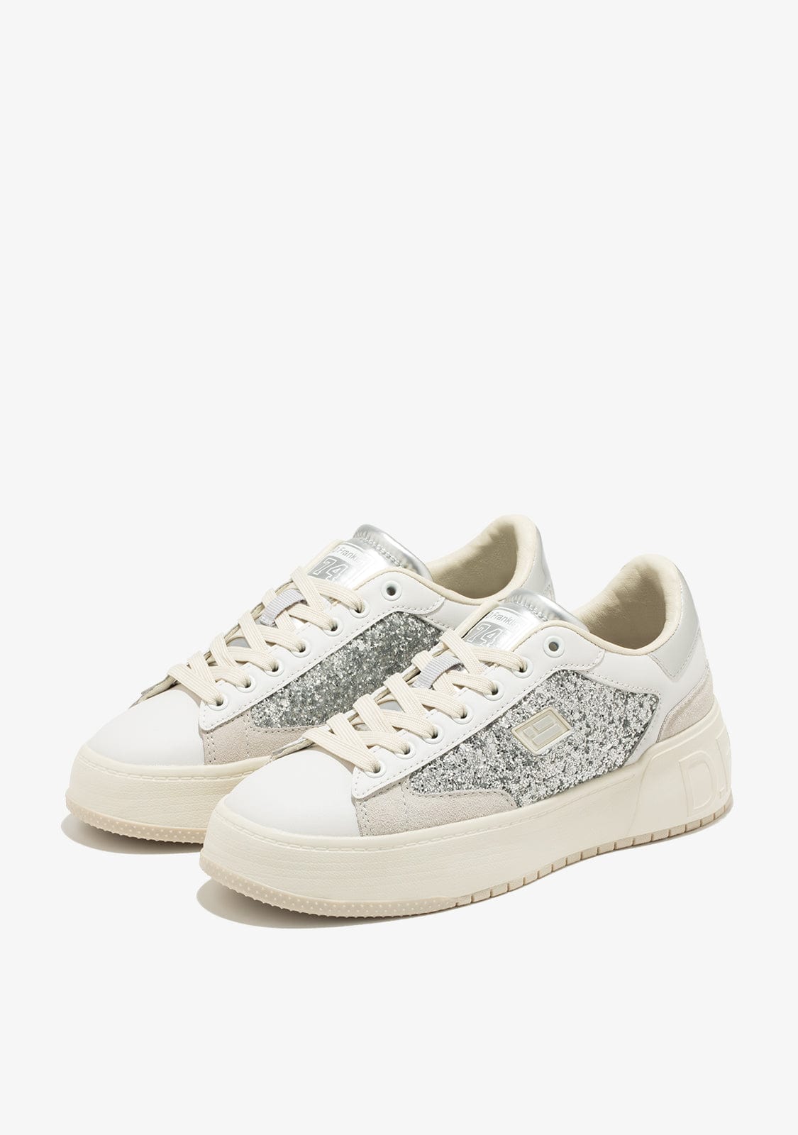 D.franklin Court Basic Glitter Silver Venta caliente