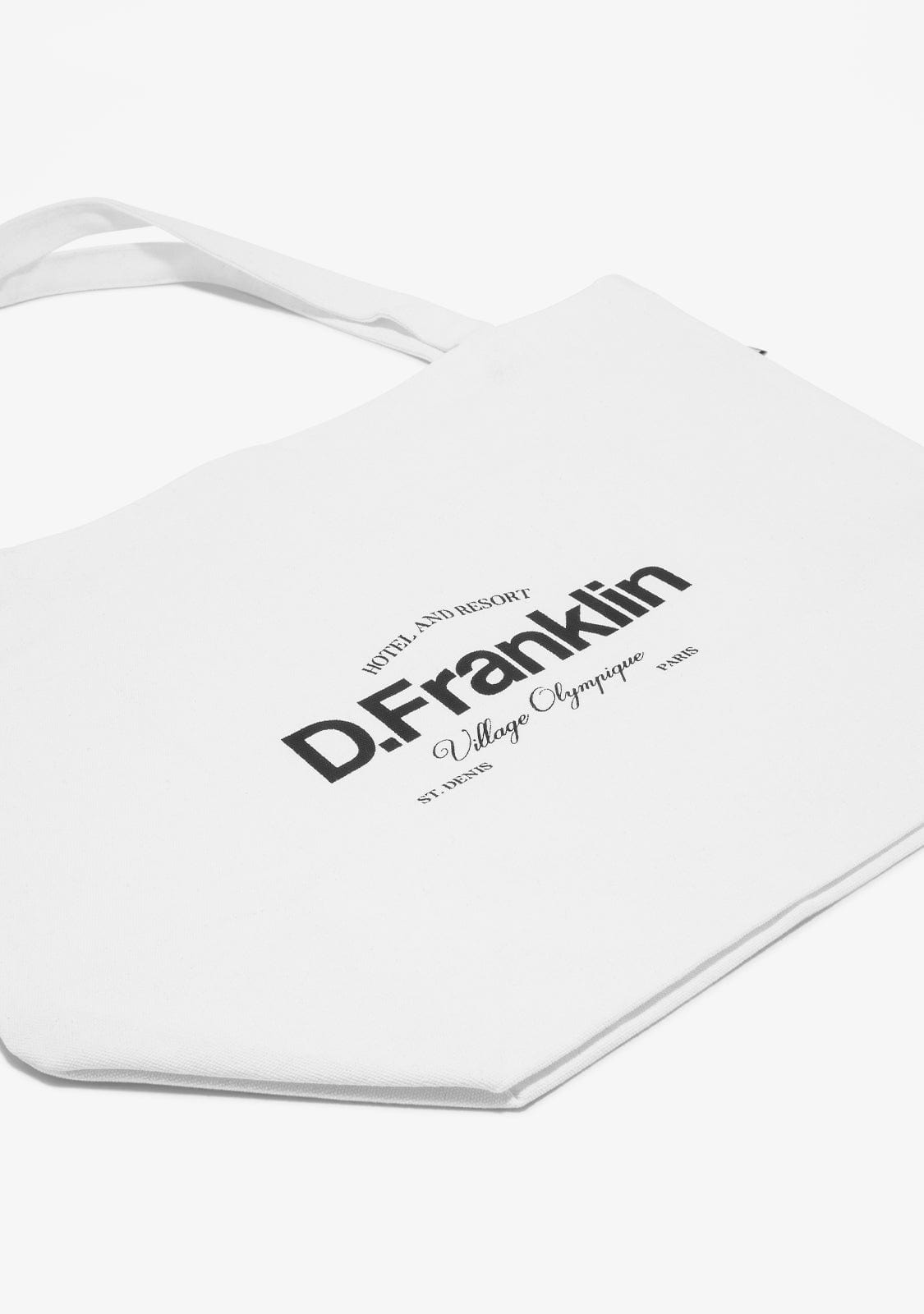 D.franklin Paris St.Denis Tote Bag White Oferta especial