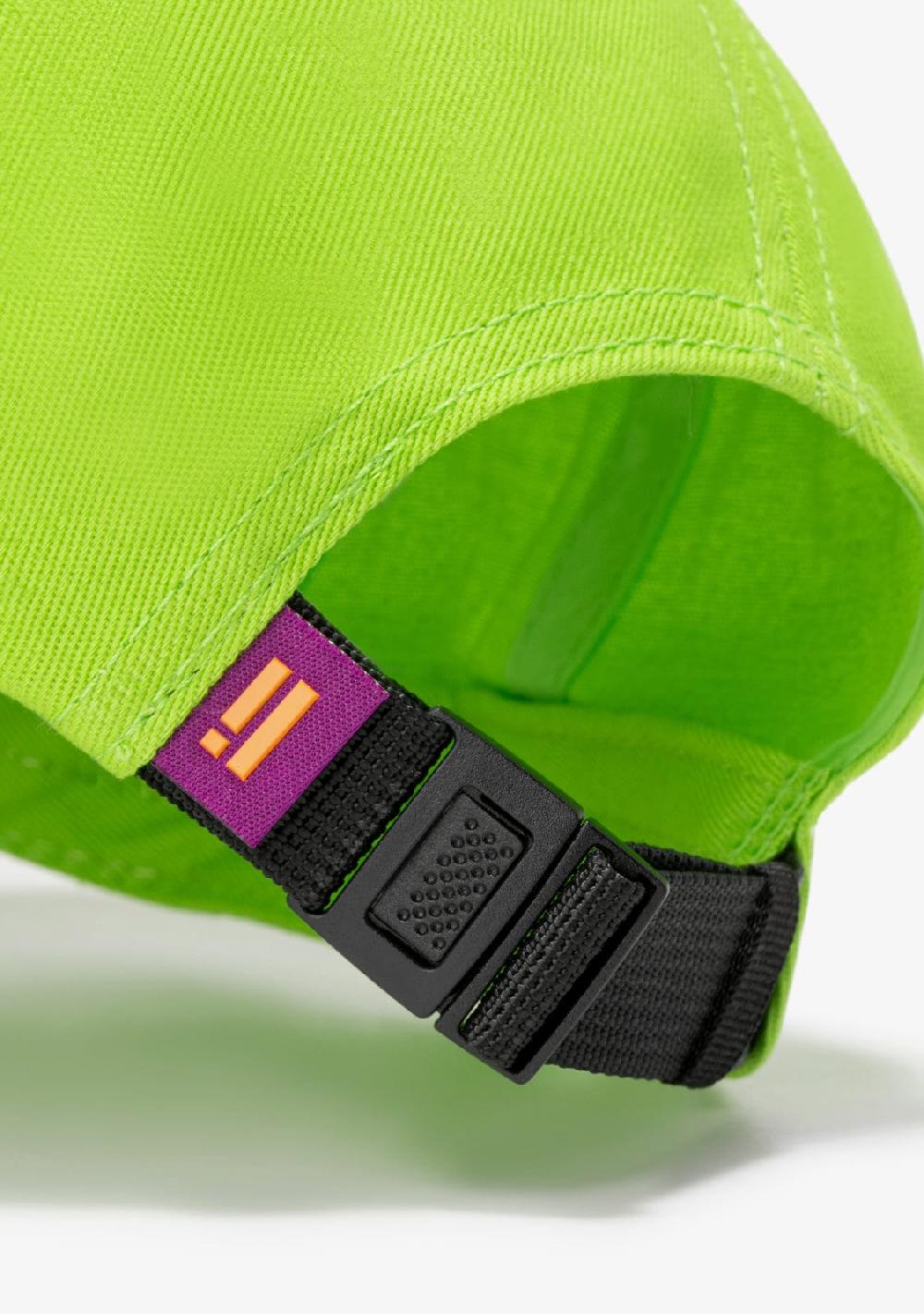 D.franklin Basic Flag Cap Lime / Purple Precio de fábrica