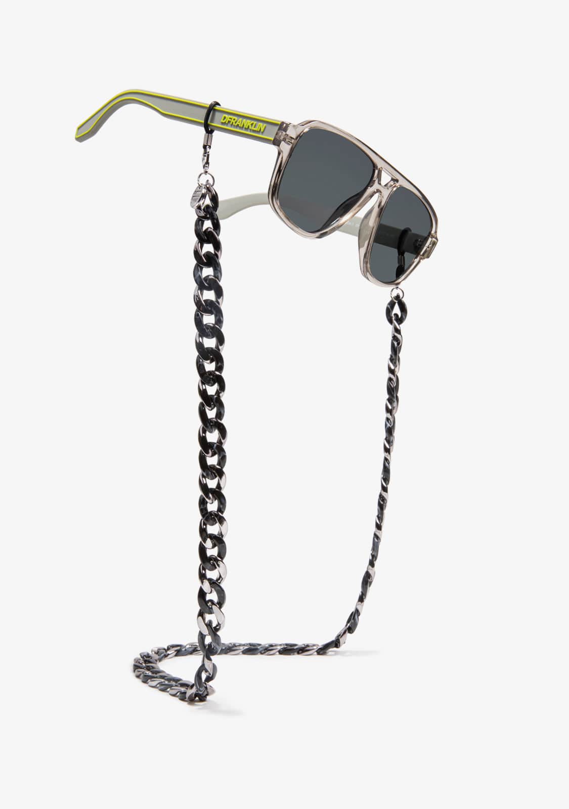 D.franklin Link Chain Black / Silver Superdescuento
