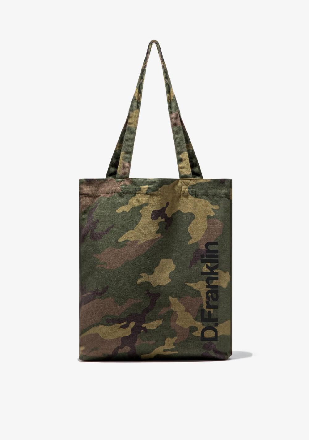 D.franklin Tote Bag Camo Black Libre de impuestos