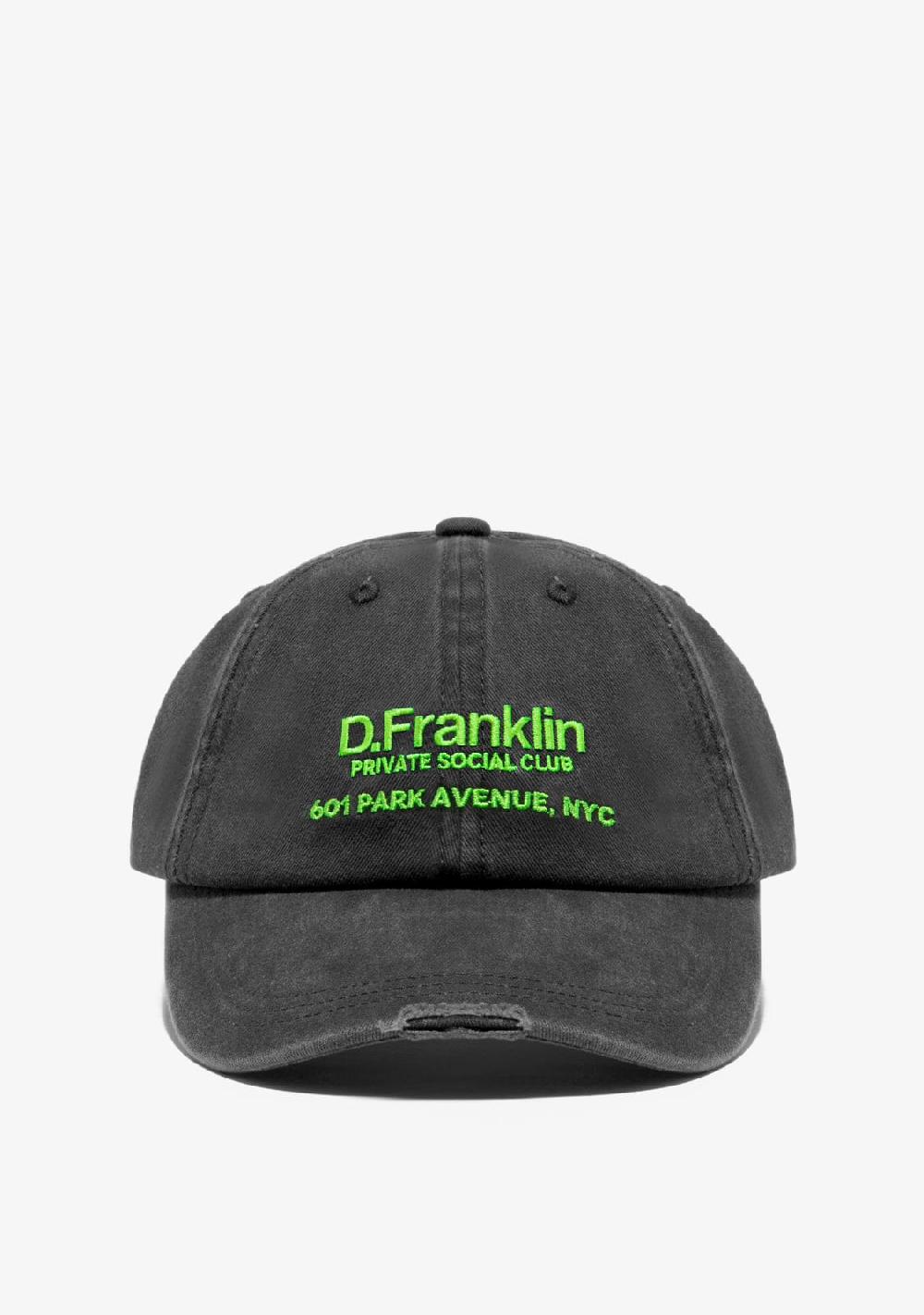 D.franklin NYC Cap Black Descuentos del mes