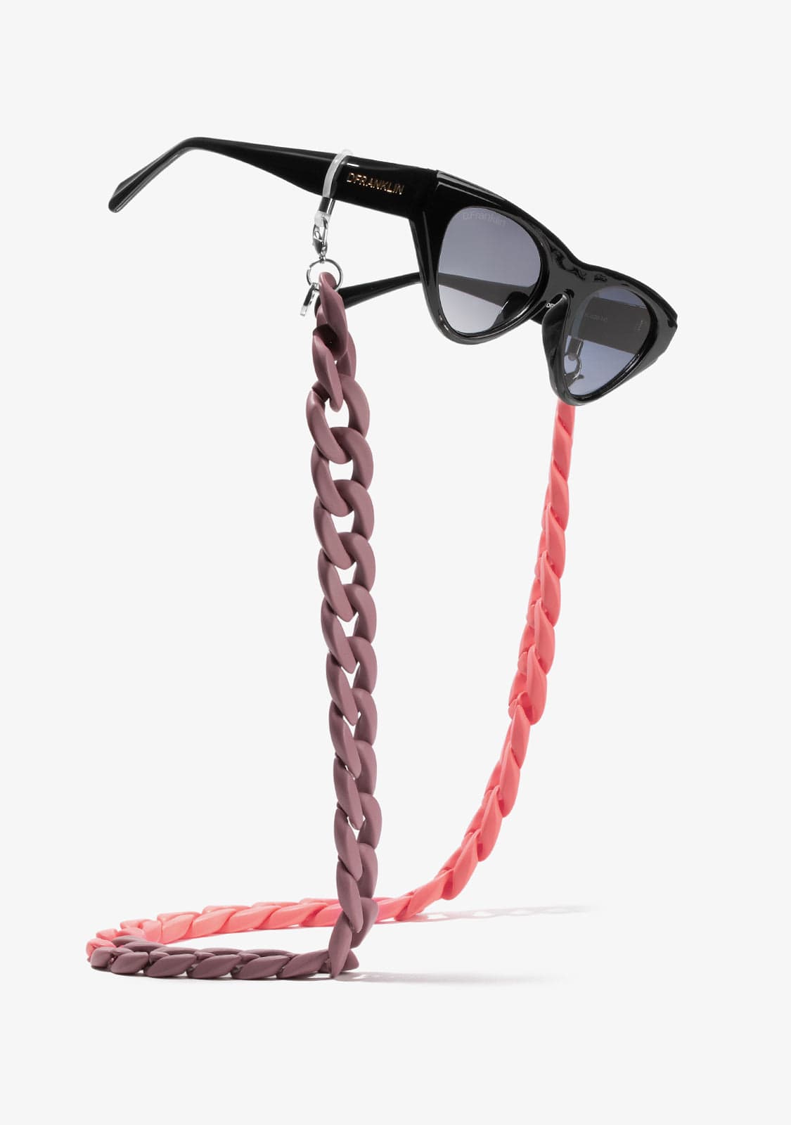 D.franklin Link Chain Coral / Purple Descuento por venta flash