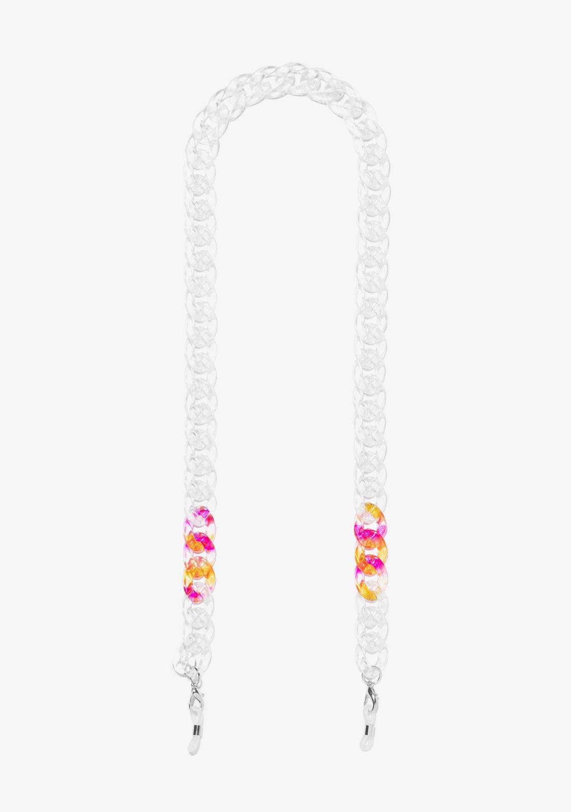 D.franklin Link Chain Transparent / Multi Precio ultrabajo