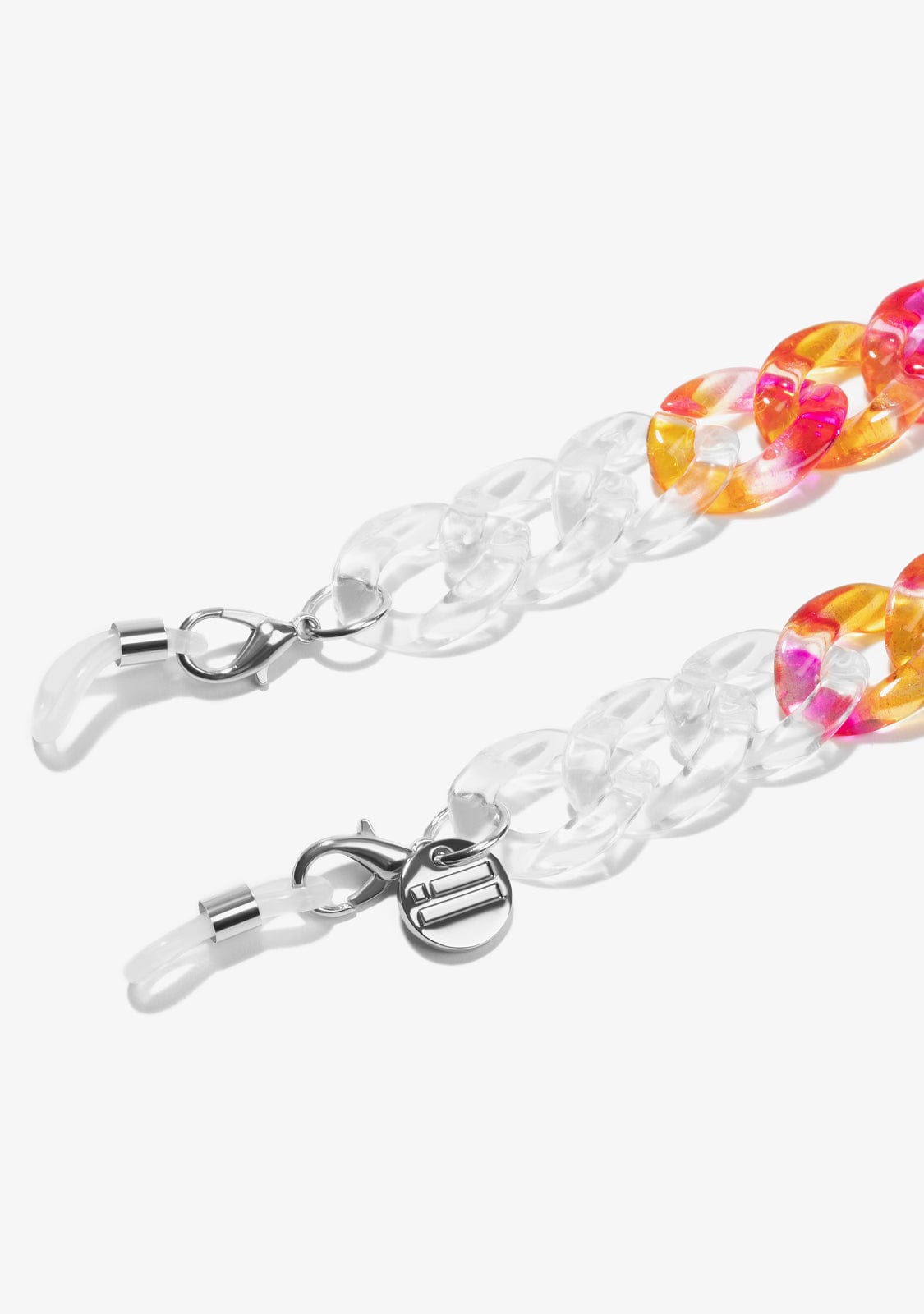 D.franklin Link Chain Transparent / Multi Precio ultrabajo