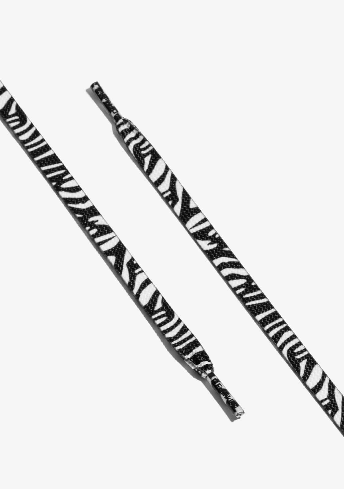 D.franklin Zebra Print Shoelaces Ofertas