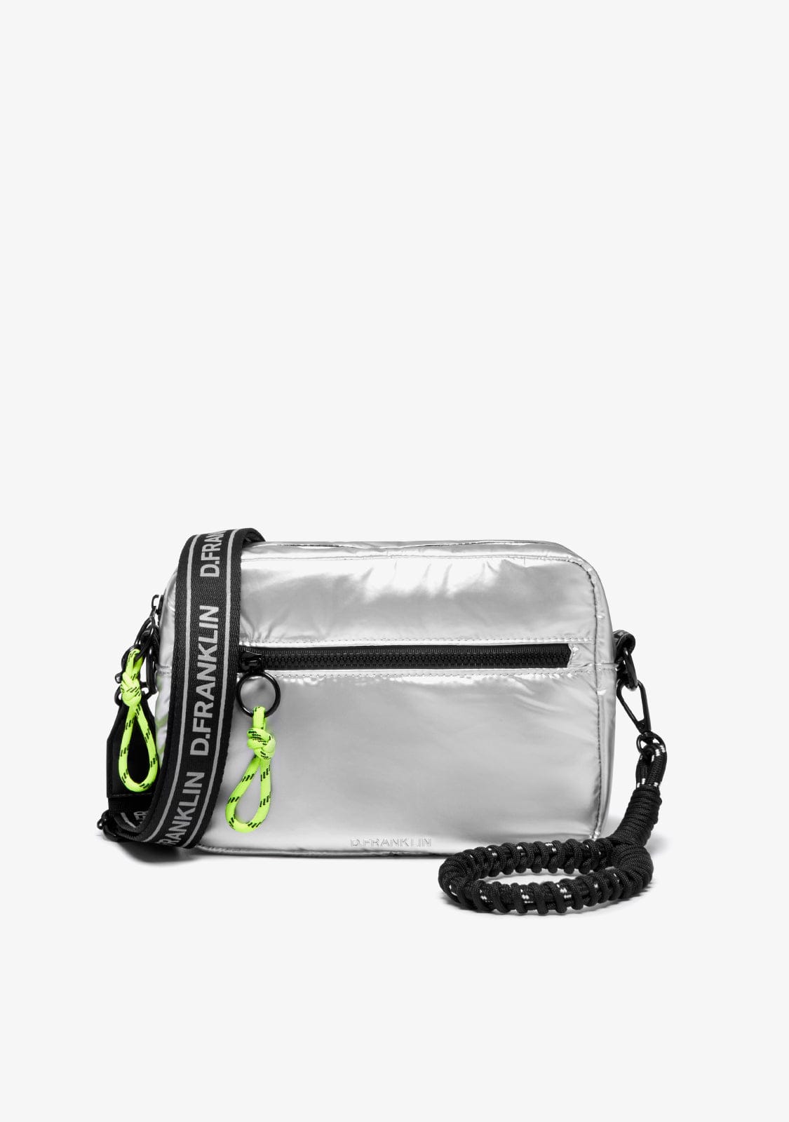D.franklin Bomb Crossbody Bag Silver En oferta