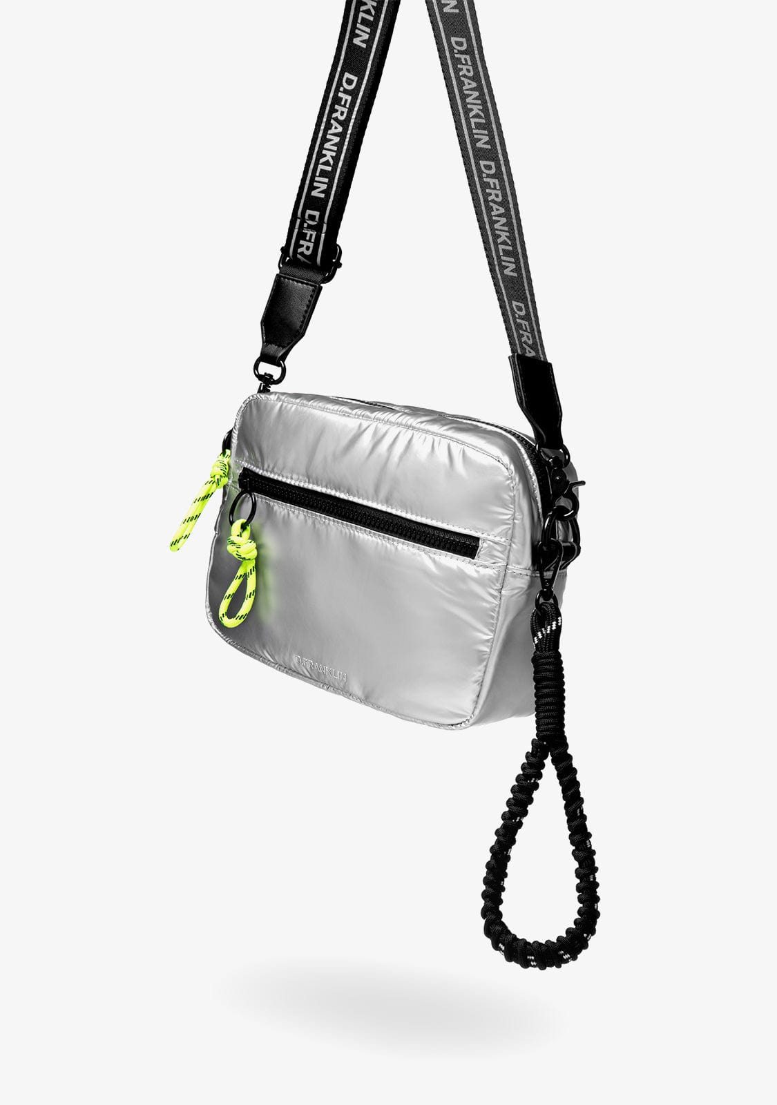 D.franklin Bomb Crossbody Bag Silver En oferta