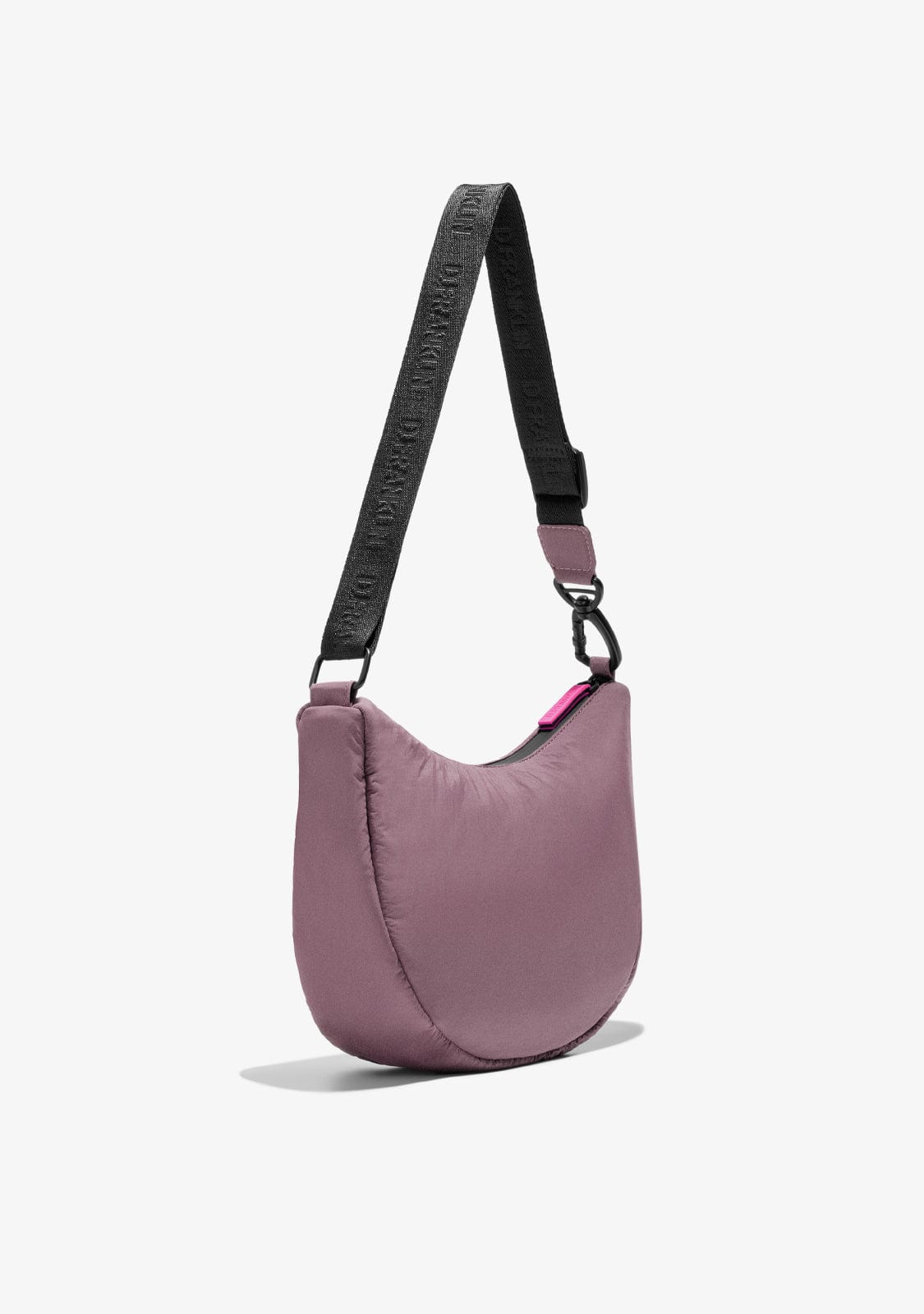 D.franklin Round Nylon Crossbody Bag Pink + Custom Set Fuchsia Rebajas de fábrica