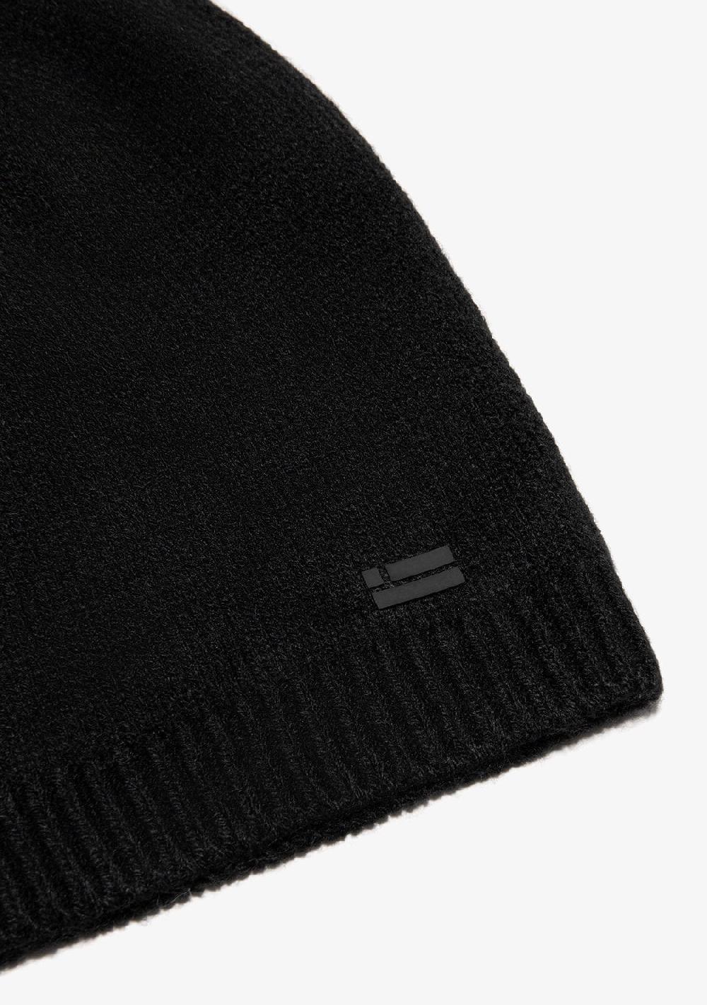 D.franklin Nordic Bomb Slouch Beanie Black Tienda