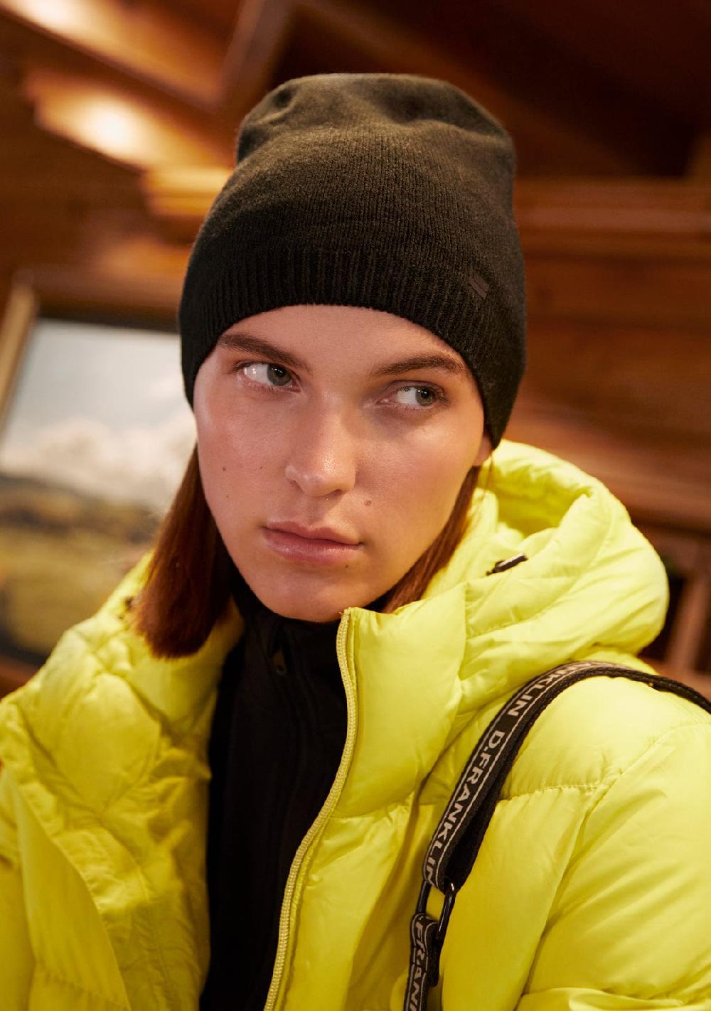 D.franklin Nordic Bomb Slouch Beanie Black Tienda