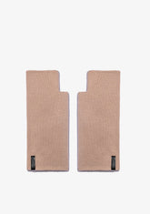 D.franklin Nordic TRK Knitted Fingerless Gloves Khaki Tienda