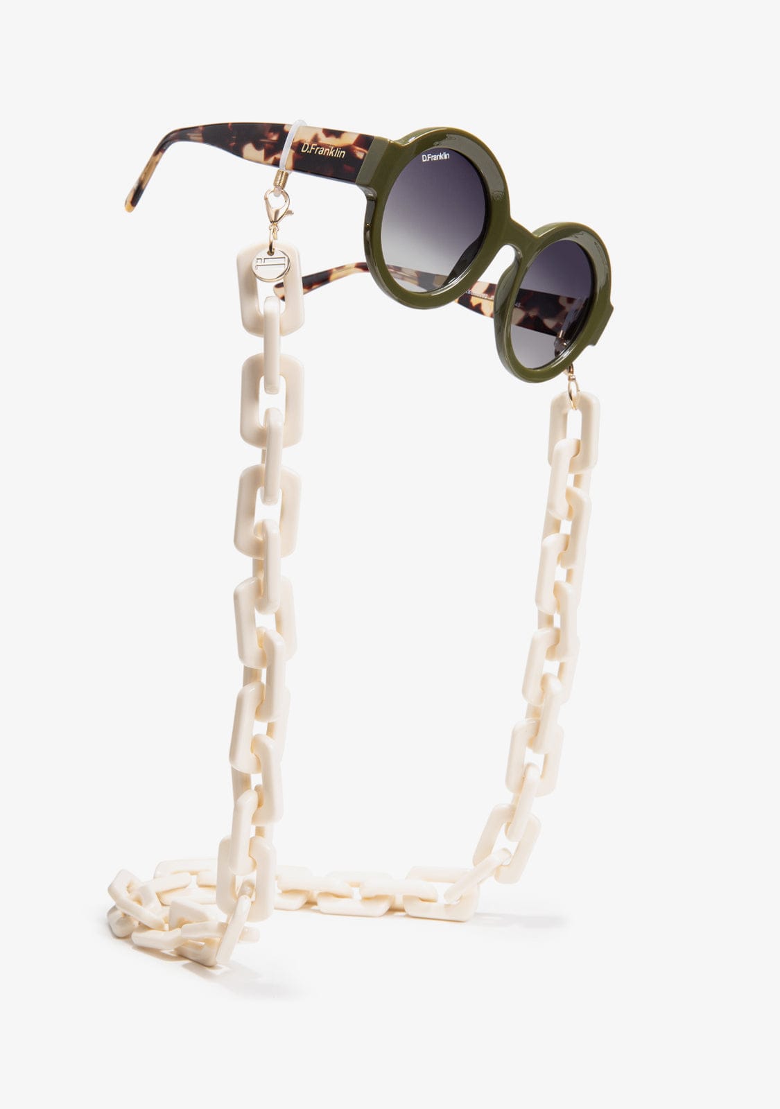 D.franklin Link Chain White Superdescuento